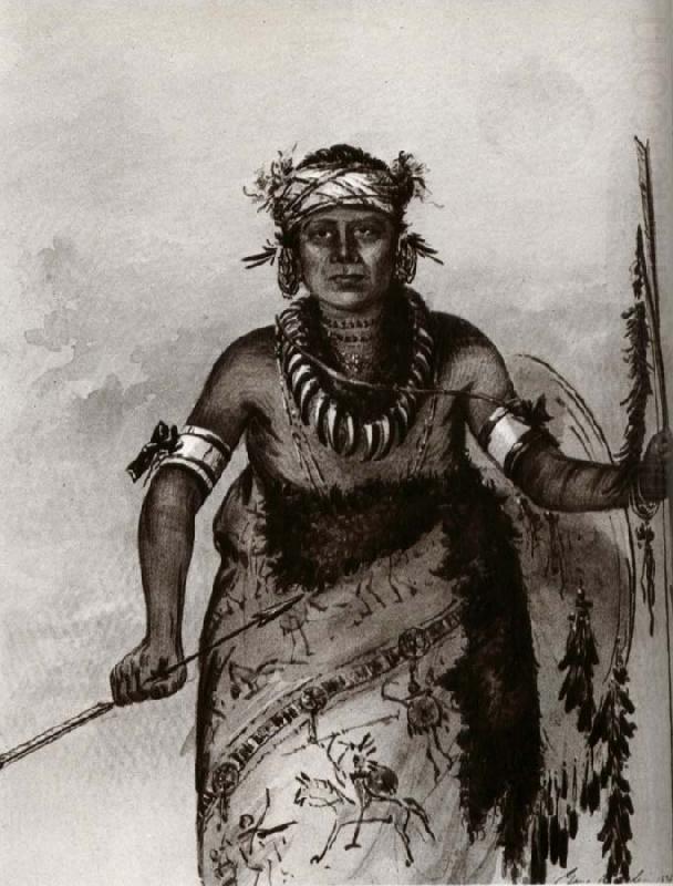 Notch-EE-Nin-Ga son of white cloud, George Catlin